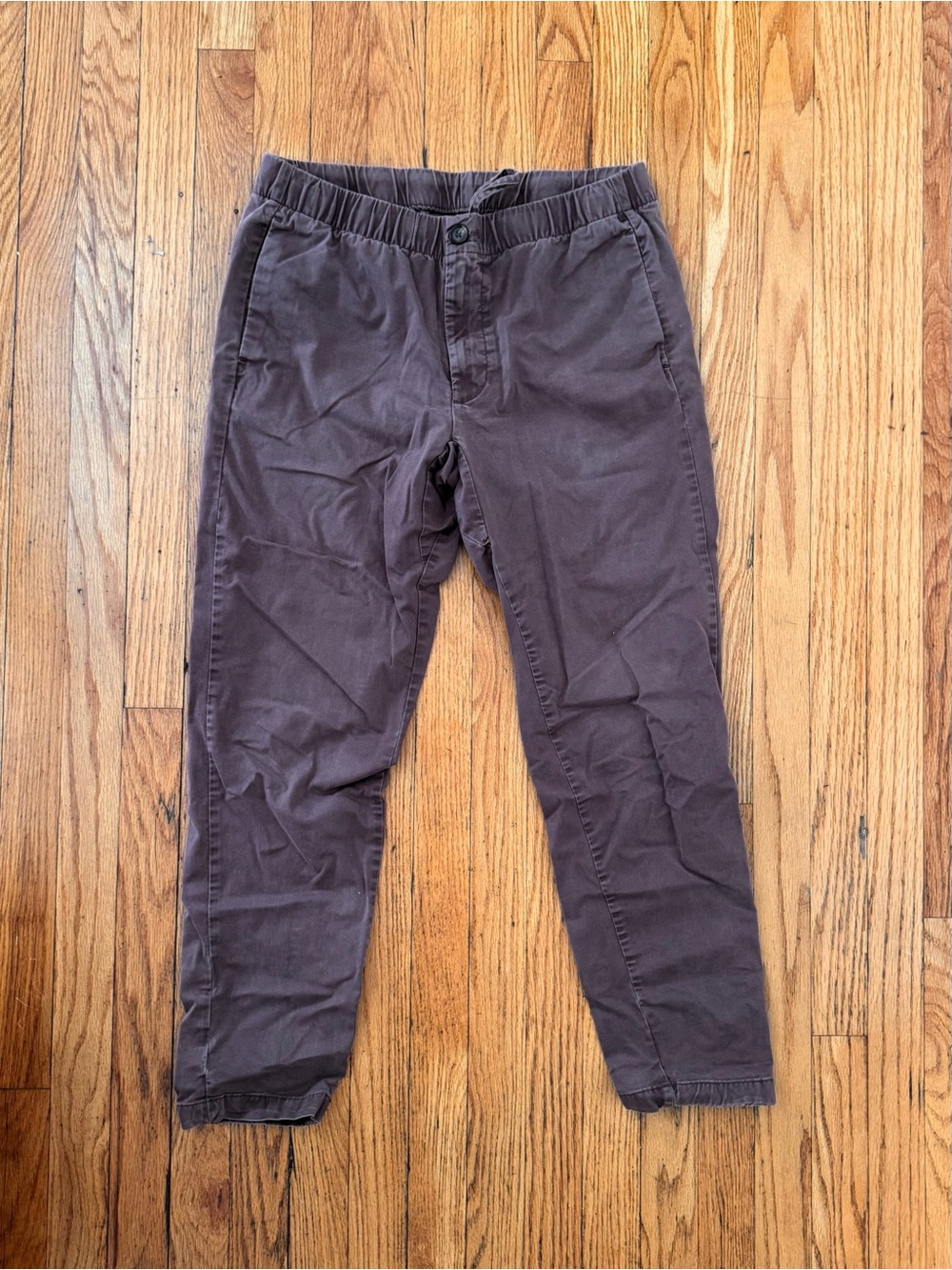 Denim & Flower Men's Drawstring Chinos - Chocolate Brown